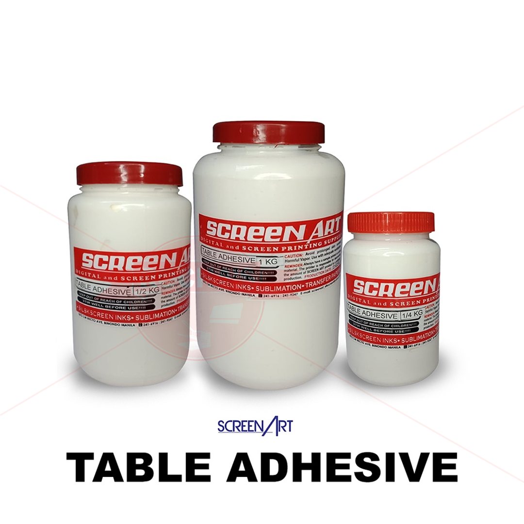 SCREENART TABLE ADHESIVE (SCREEN PRINTING) ROCHAS
