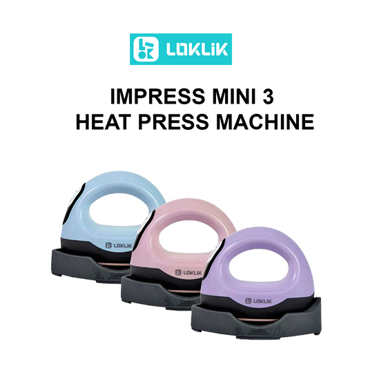 LOKLIK IMPRESS MINI HEAT PRESS MACHINE