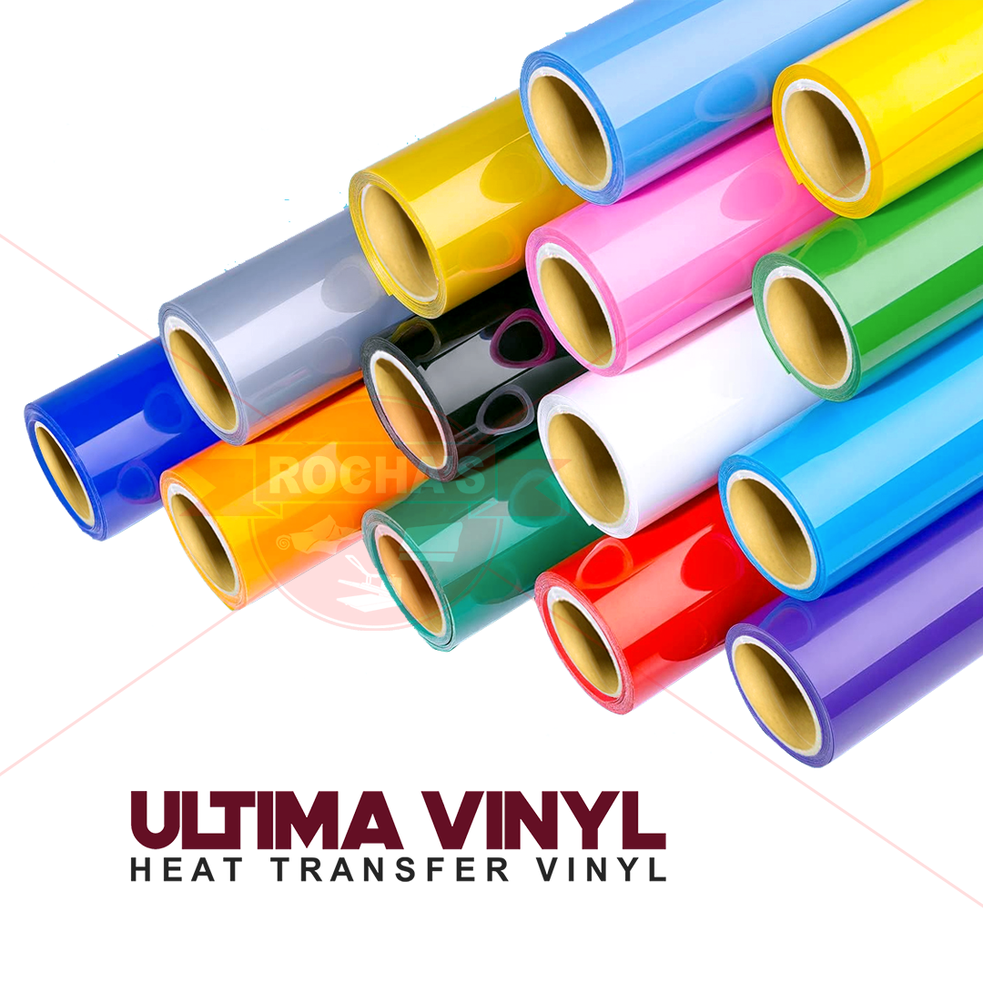ULTIMA PVC HEAT TRANSFER VINYL - PER METER