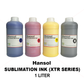 HANSOL SUBLIMATION INK (XTR SERIES) - 1 LITER