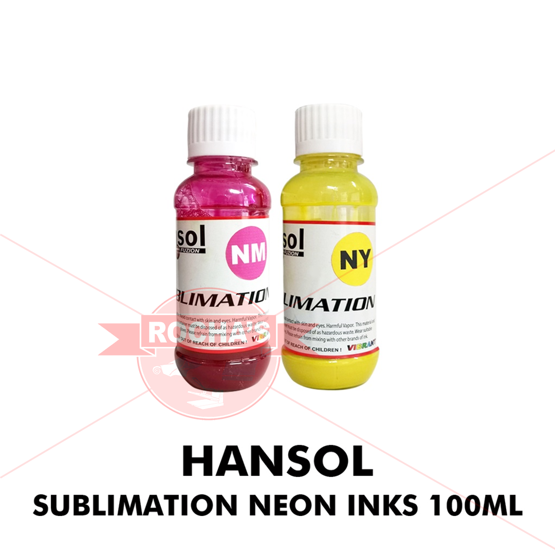 HANSOL SUBLIMATION INK - NEON COLOR - SPECIAL EDITION