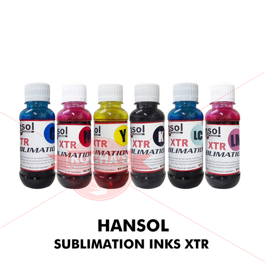 HANSOL SUBLIMATION INKS (XTR SERIES) - 100 ML