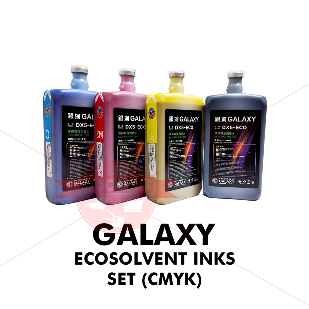 GALAXY ECO-SOLVENT INKS (SQUARE BOTTLE) - PER LITER – ROCHAS