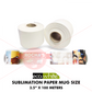 ECOWHITE SUBLIMATION PAPER - 3.5" inches