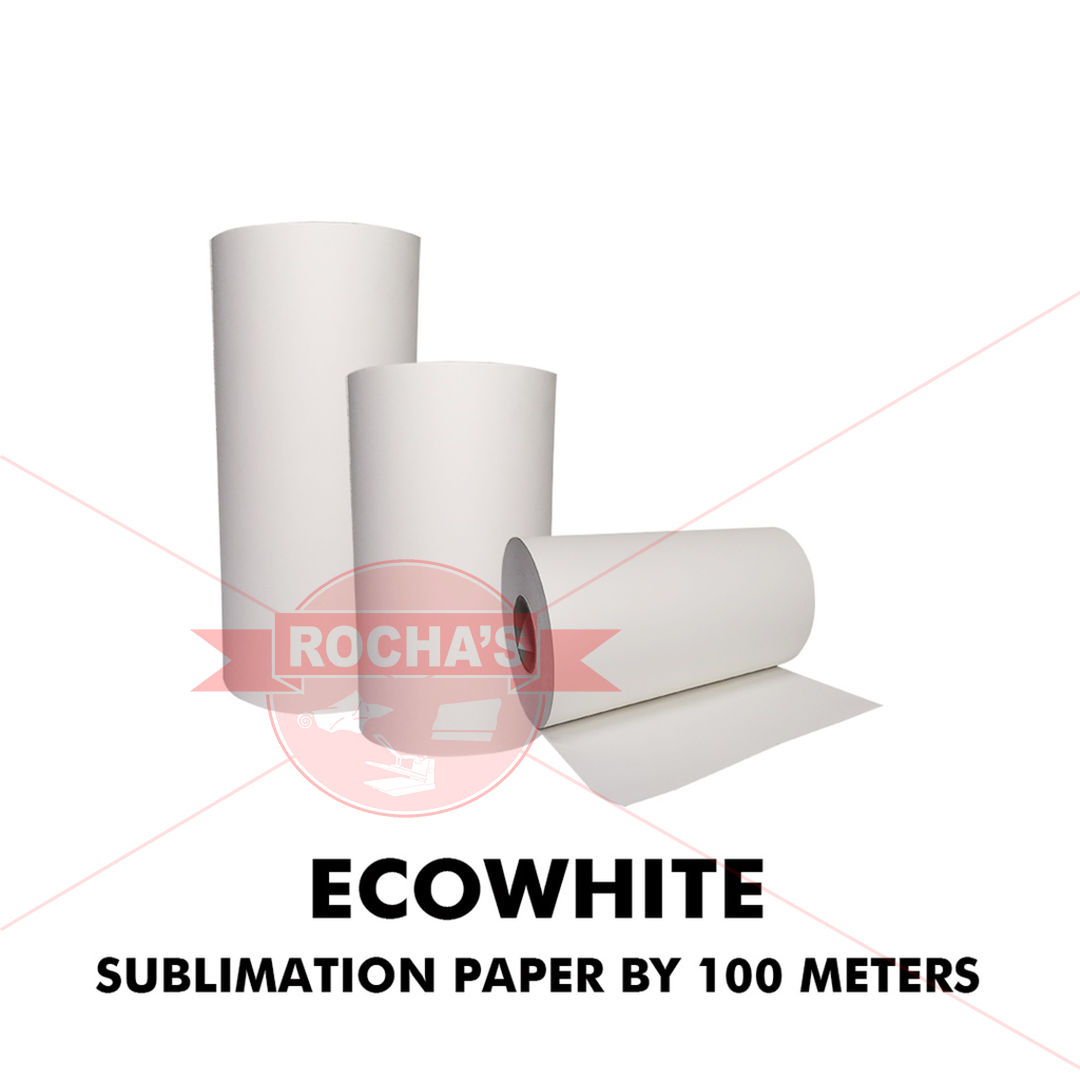 ECOWHITE SUBLIMATION PAPER BY ROLL - 100 METERS