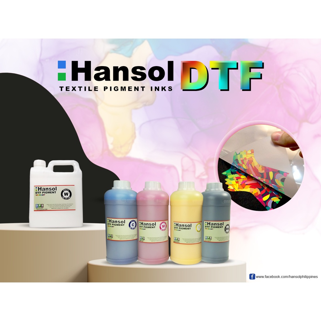 HANSOL DIRECT TO FILM (DTF) TEXTILE INK - PER LITER