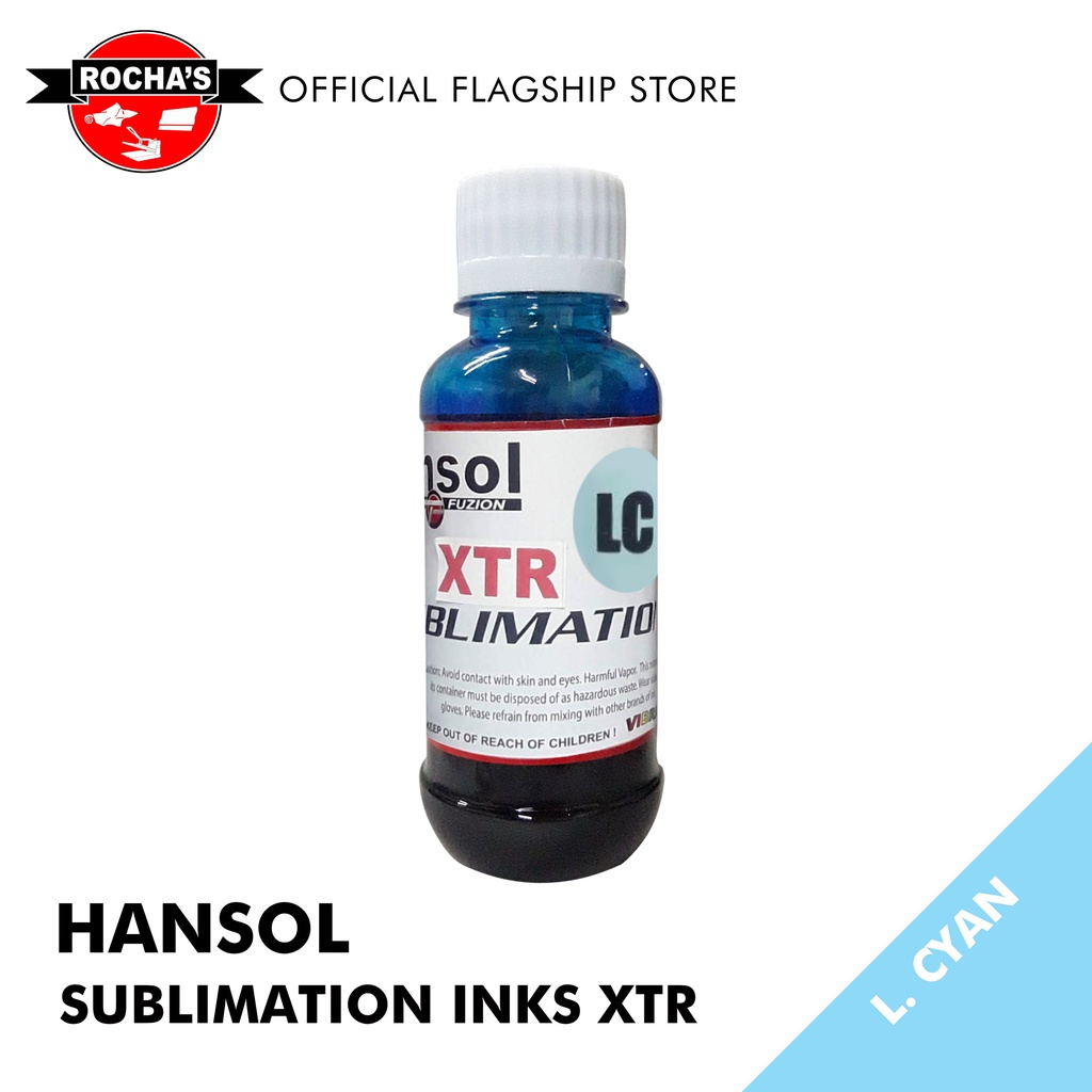 HANSOL SUBLIMATION INKS (XTR SERIES) - 100 ML