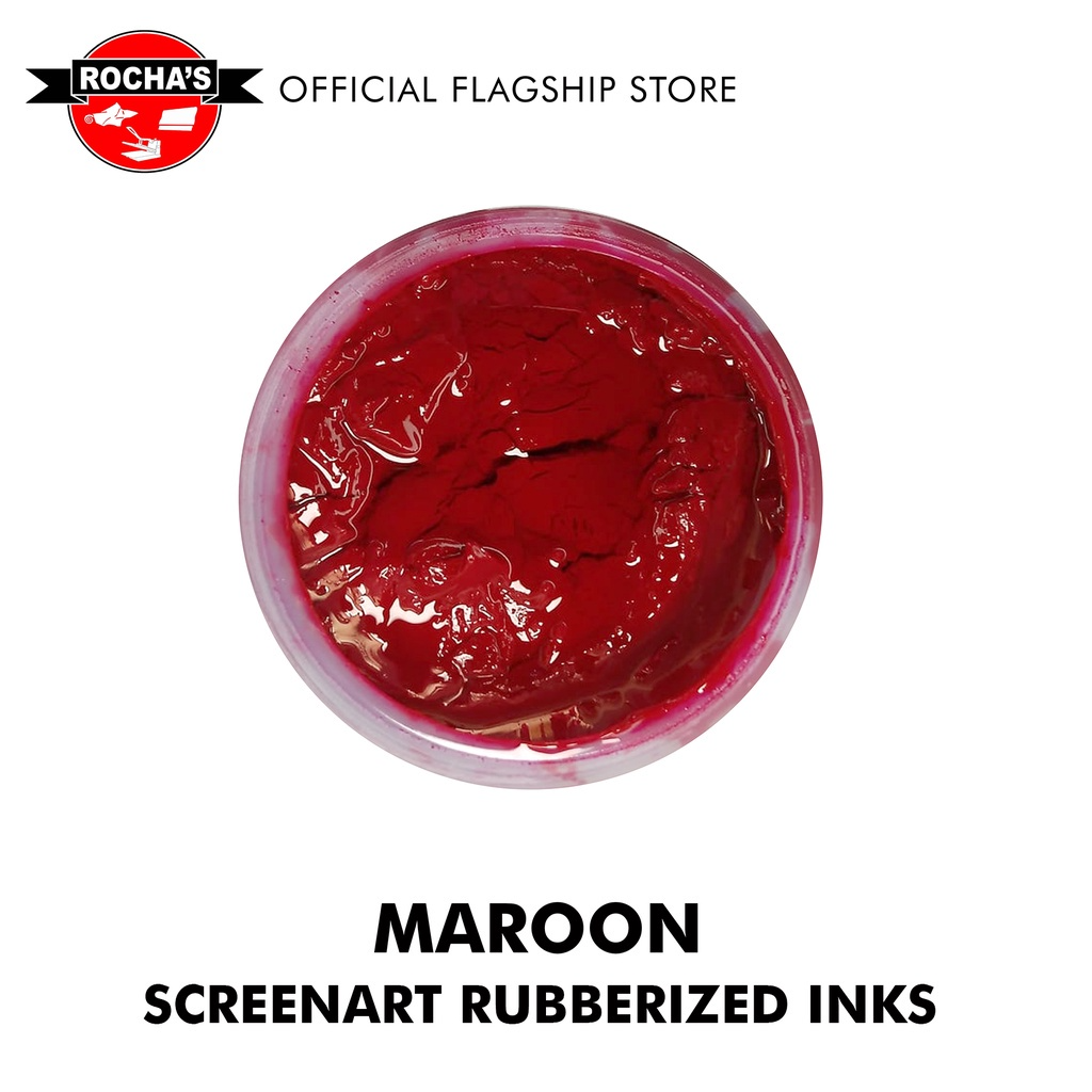 [SCREEN ART] RUBBERIZED WATER-BASED INKS - 1/4 KILO (SCREEN PRINTING)