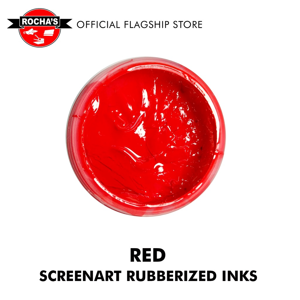 [SCREEN ART] RUBBERIZED WATER-BASED INKS - 1/4 KILO (SCREEN PRINTING)