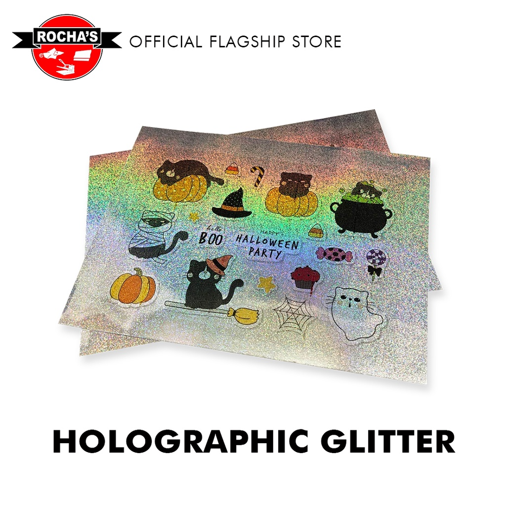 ULTIMA STICKER PAPER - HOLOGRAPHIC GLITTER